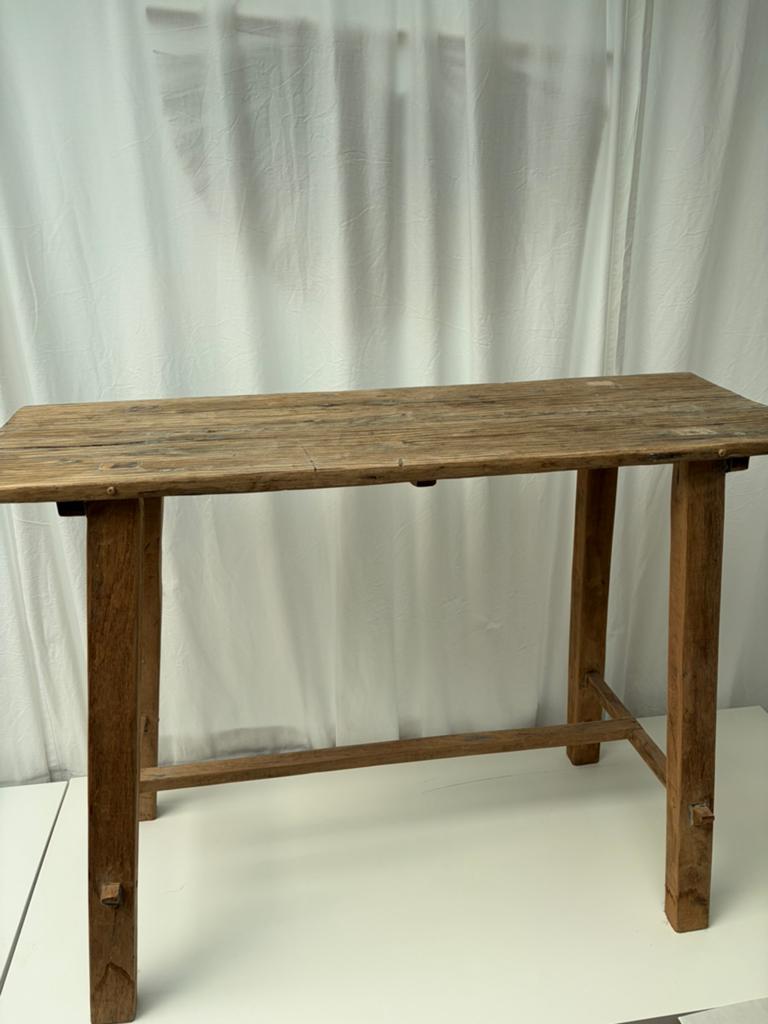 Sidetable oud hout, Ophalen, Zo goed als nieuw