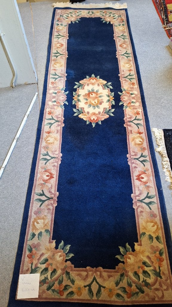 Perzisch tapijt, Huis en Inrichting, Stoffering | Tapijten en Kleden, Ophalen, Blauw, Perzisch, 200 cm of meer