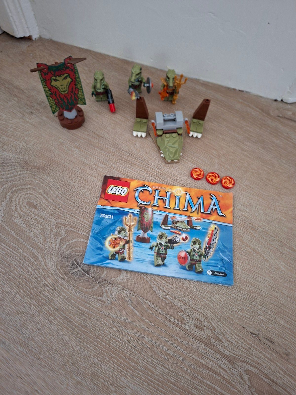 Lego Chima 70231 krokodillenstam met vaandel, Ophalen of Verzenden