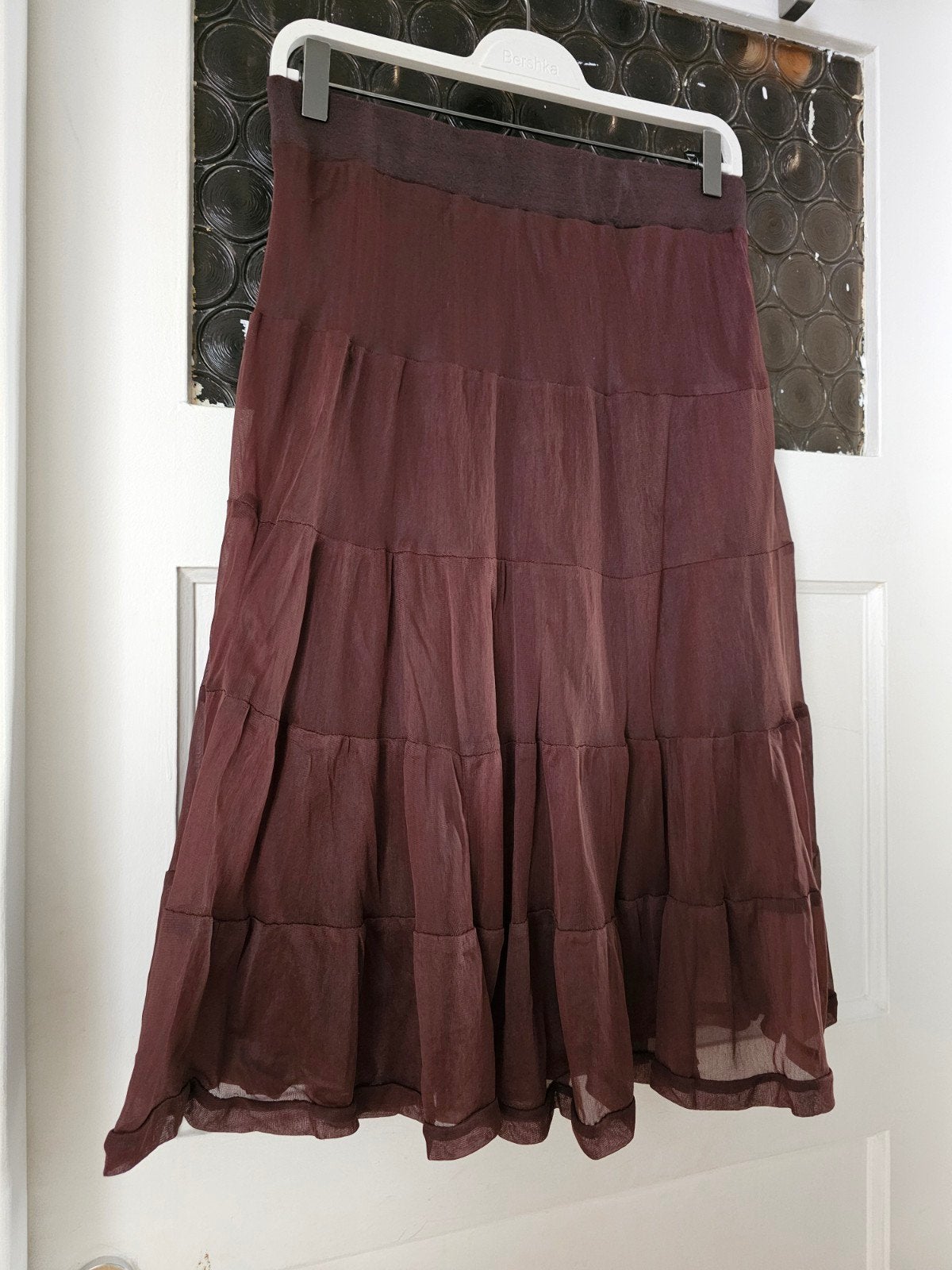 ONLY Tule Rok, Maat 38, Bruin Nieuw, Ophalen