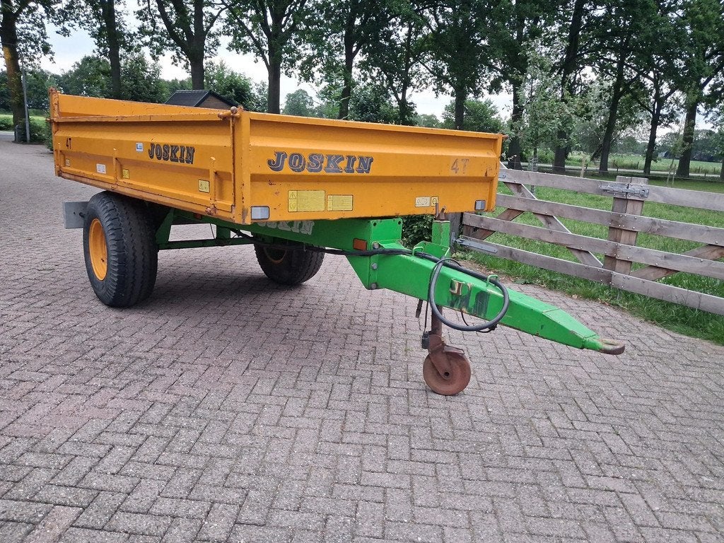 Joskin 4 tons kipper/bakkenwagen (bj 1999), Overige, Overige typen