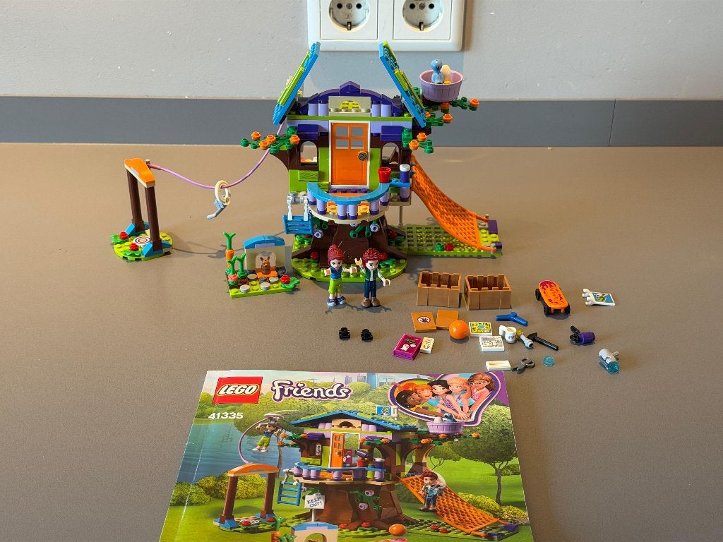 LEGO Friends 41335 Mia’s boomhut – met boekje, Lego, Overige typen, Friends, Ophalen of Verzenden