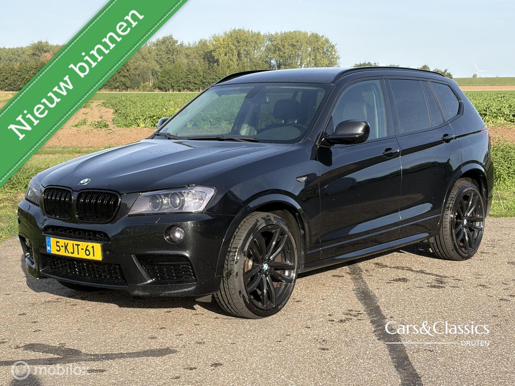 BMW X3 xDrive20i - M Pakket - 1130 rest BPM, Auto's, Euro 5, Gebruikt, 4 cilinders, Zwart