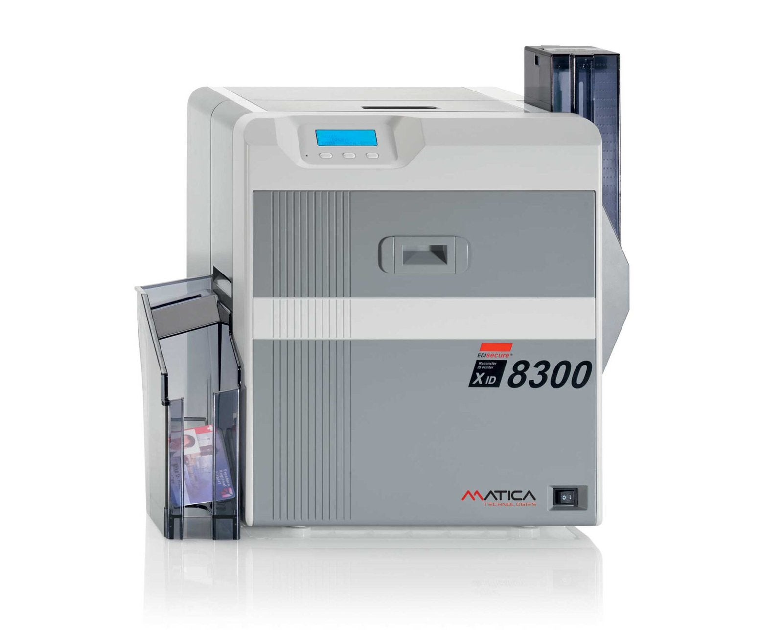 Matica 8300 re-transfer card printer dubbelzijdig, Computers en Software, Printers, Ophalen of Verzenden, Zo goed als nieuw, Kleur printen
