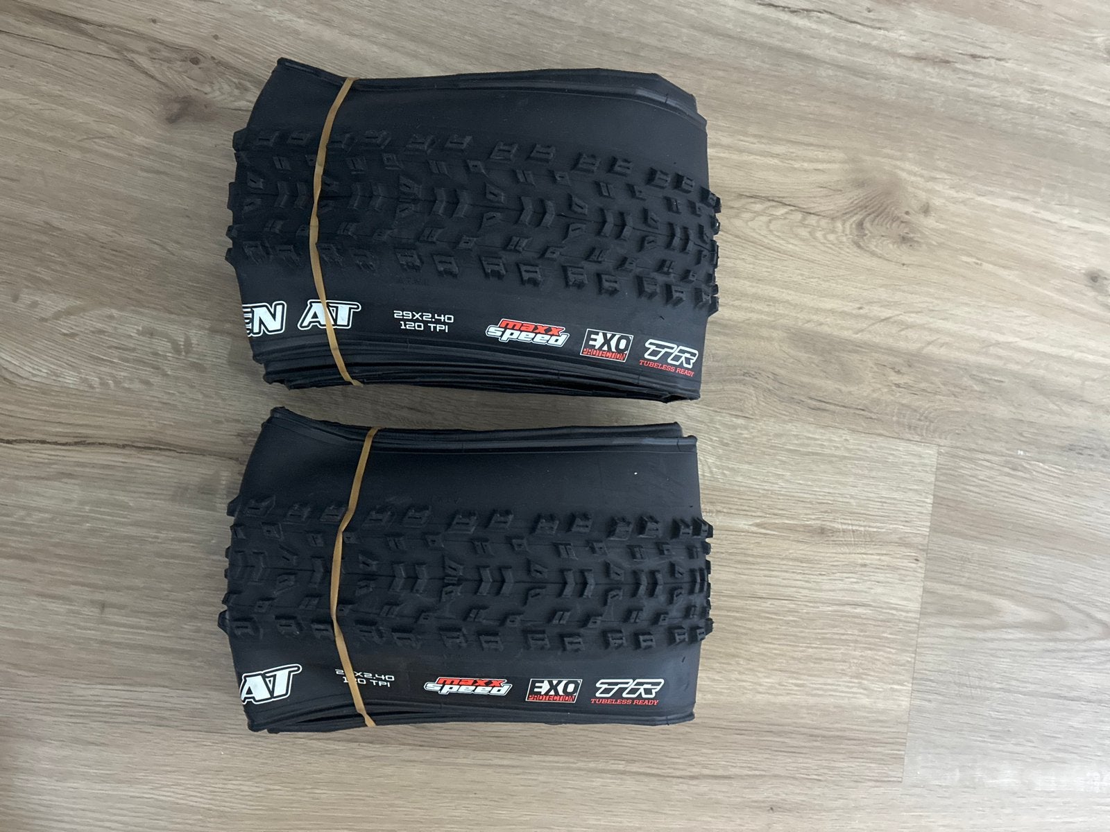 Maxxis Aspen AT 29x2.40 EXO TR Maxx Speed bandenset, Band, Nieuw, Ophalen of Verzenden, Mountainbike