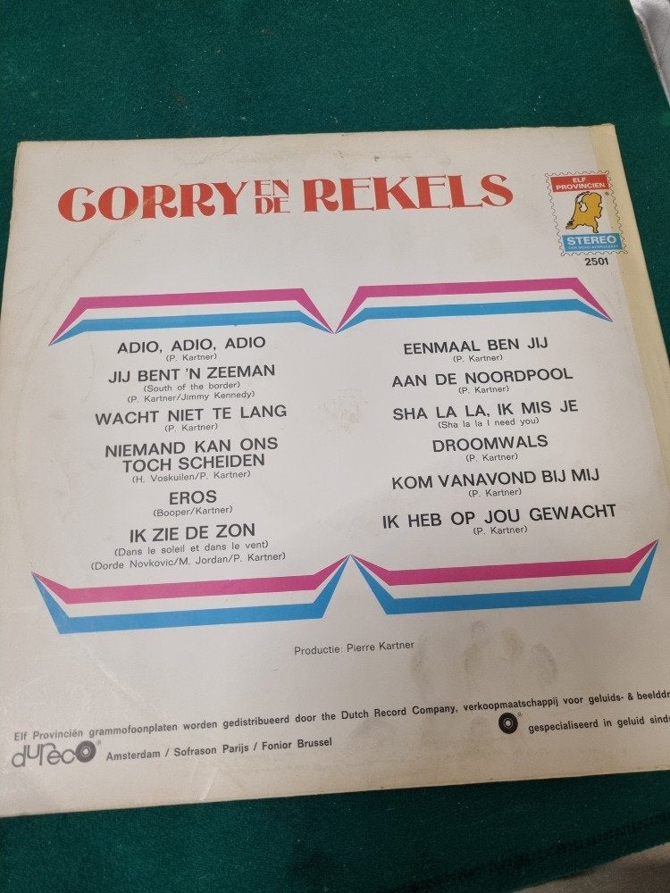 lp corry en de rekels, Ophalen of Verzenden