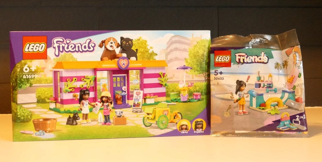 lego 41699: Pet Adoption Café + 30633 verzenden + 8,75 euro, Ophalen, Lego, Nieuw, Friends
