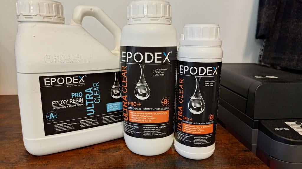 Epoxy coating, transparant Resin, Doe-het-zelf en Verbouw, Verf, Beits en Lak, Ophalen