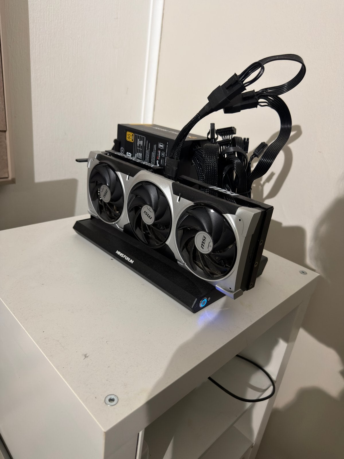 MSI GeForce RTX 5070 Ti 16GB GDDR7 compleet, Ophalen of Verzenden, Zo goed als nieuw, GDDR6, PCI-Express 4