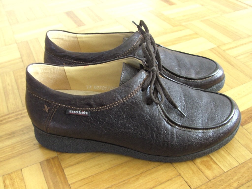 Mephisto Mobils schoenen, maat 6½ = 39½, Kleding | Dames, Schoenen met lage hakken, Mephisto, Bruin, Ophalen of Verzenden