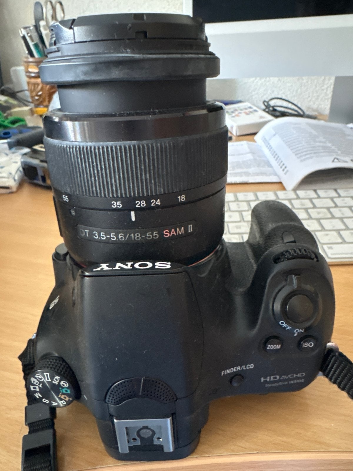 Sony a58 Spiegelreflexcamera met uitgebreide accessoires, Gebruikt, Spiegelreflex, Ophalen of Verzenden, Accu