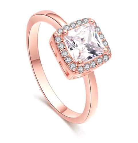 Rose ring maat 17, NIEUW! CADEAUTIP!, Sieraden, Tassen en Uiterlijk, Ringen, Overige materialen, Verzenden, Nieuw, 17 tot 18