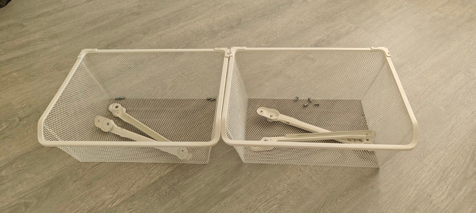 2x IKEA Komplement fijndraadmand voor Pax kast 50cm, Ophalen, Minder dan 50 cm, Zo goed als nieuw, Metaal