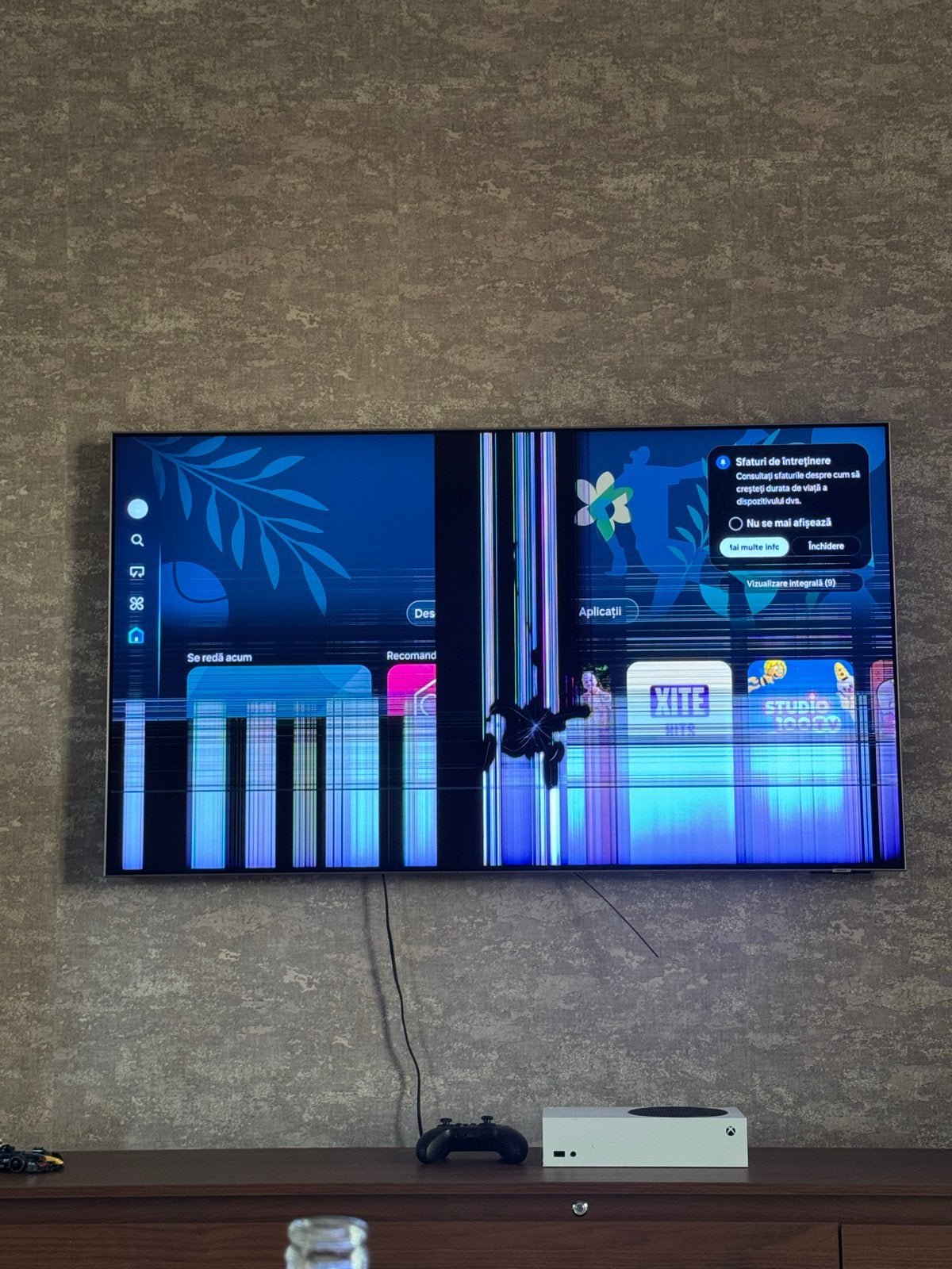 Samsung QLED TV 120hz QE55QN85CAT met defect scherm, QLED, Ophalen of Verzenden, Samsung, 4k (UHD)