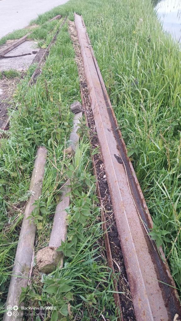 stalen balken, Doe-het-zelf en Verbouw, Metalen, Ophalen of Verzenden, Gebruikt