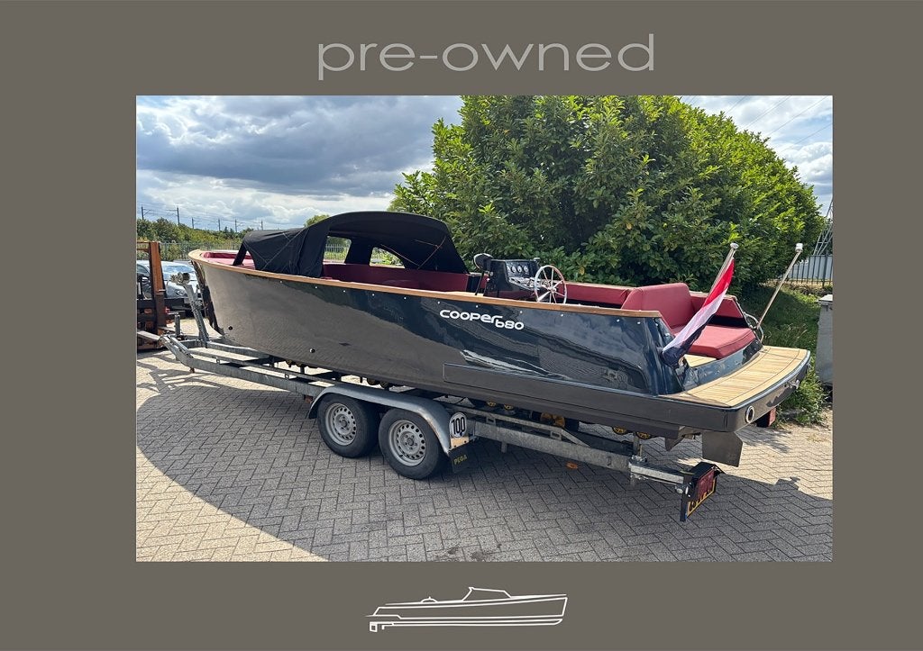 Cooper680 - 2020 - Cooper 680 - 29pk, Tender, Gebruikt, 29 pk, Binnenboordmotor
