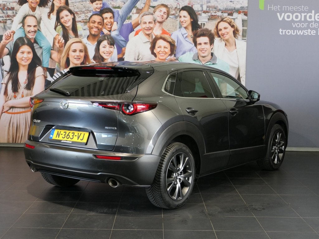 Mazda CX-30 2.0 e-SkyActiv-X M Hybrid Luxury - Dealer onderh, 1998 cc, Gebruikt, Automatische klimaatregeling, Bedrijf