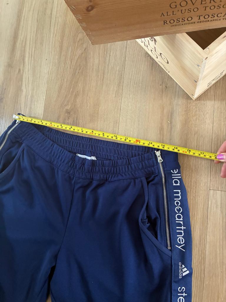 Adidas X Stella McCartney trainingsbroek, Kleding | Dames, Maat 38/40 (M), Blauw, Overige typen, Ophalen of Verzenden