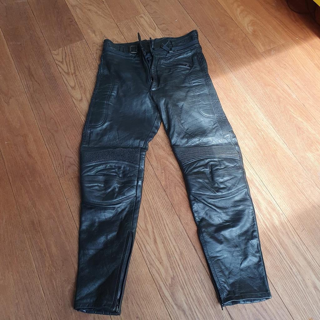 Leren motorbroek maat 54, Motoren, Kleding | Motorkleding, Ophalen, Broek | leer, Heren, Tweedehands