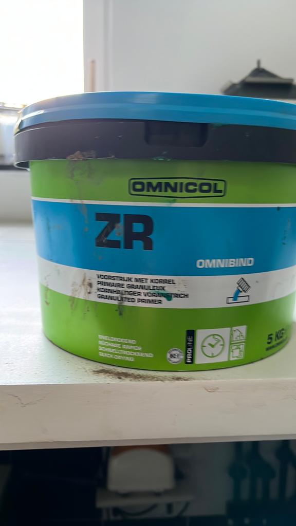 Omnicol Omnibind ZR Granulated Primer 5 KG, Overige kleuren, Nieuw, Ophalen of Verzenden, Verf