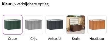 Opbergbox tuinkist tuinbox tuinkussens 109x67x65 GRTS BZRGD!, Tuin en Terras, Nieuw, Ophalen of Verzenden, Nvt, Nvt