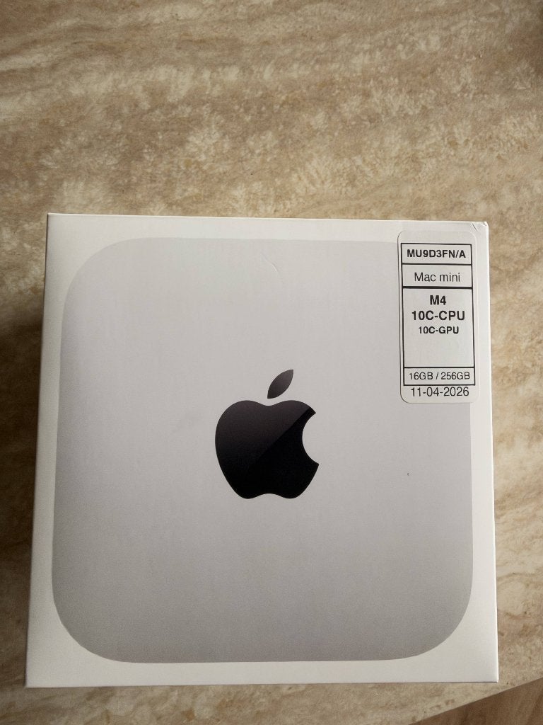 Apple mac mini M4 10c-CPU 16gb/256GB, Computers en Software, 256 GB, 2 tot 3 Ghz, Ophalen of Verzenden, Zo goed als nieuw