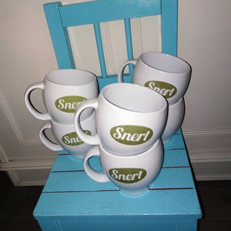 Soep mokken van aardewerk voor Snert/Erwtensoep 6 x Gusta, Ophalen, Gebruikt, Overige merken, Mok