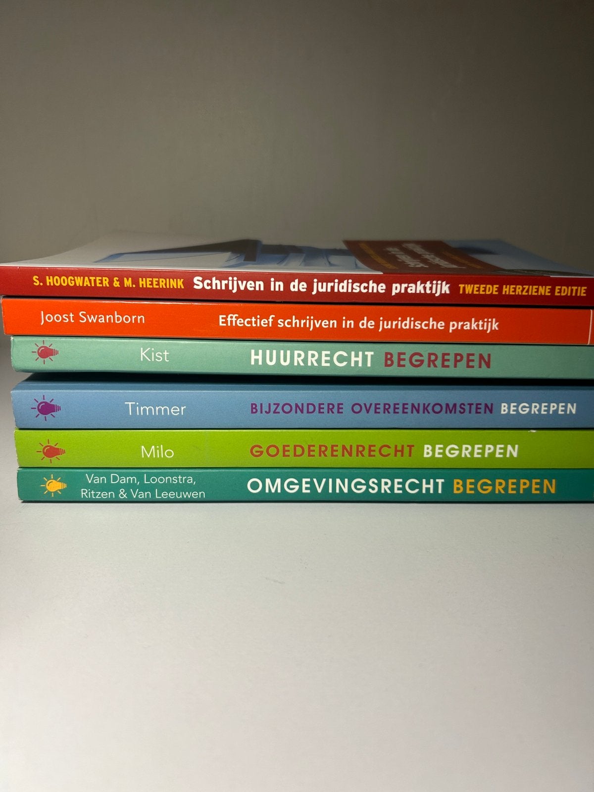 Verschillende boeken HBO-Rechten, Ophalen of Verzenden, Zo goed als nieuw, School, Studie en Wetenschap