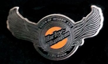 Harley Davidson- Born of wisdom pin, Verzenden, Nieuw, Transport, Speldje of Pin
