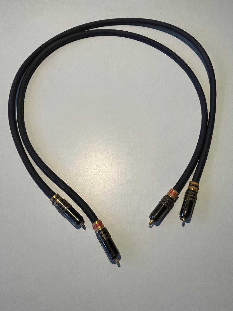 noWire interlink 80cm WBT, Audio, Tv en Foto, Audiokabels en Televisiekabels, Ophalen of Verzenden, Zo goed als nieuw, Minder dan 2 meter