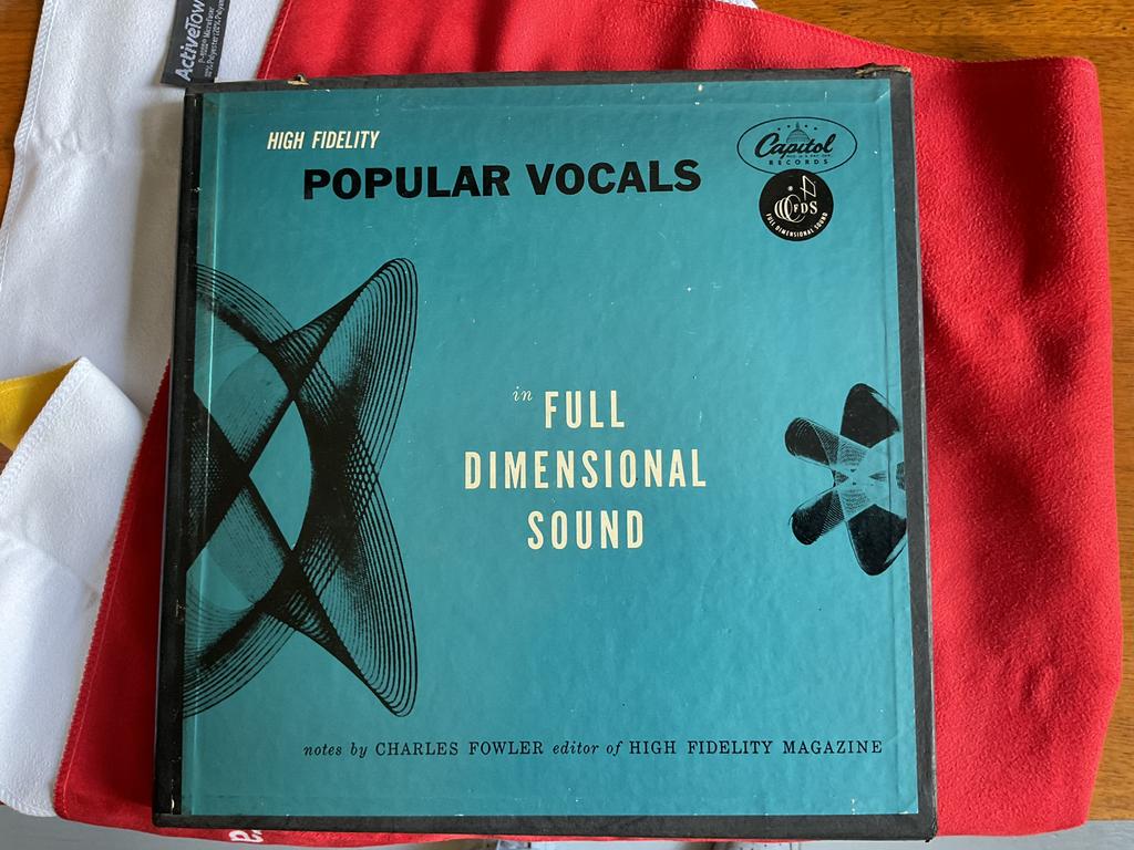 high fidelity popular vocals, 10 inch, 1980 tot heden, Ophalen of Verzenden, Zo goed als nieuw