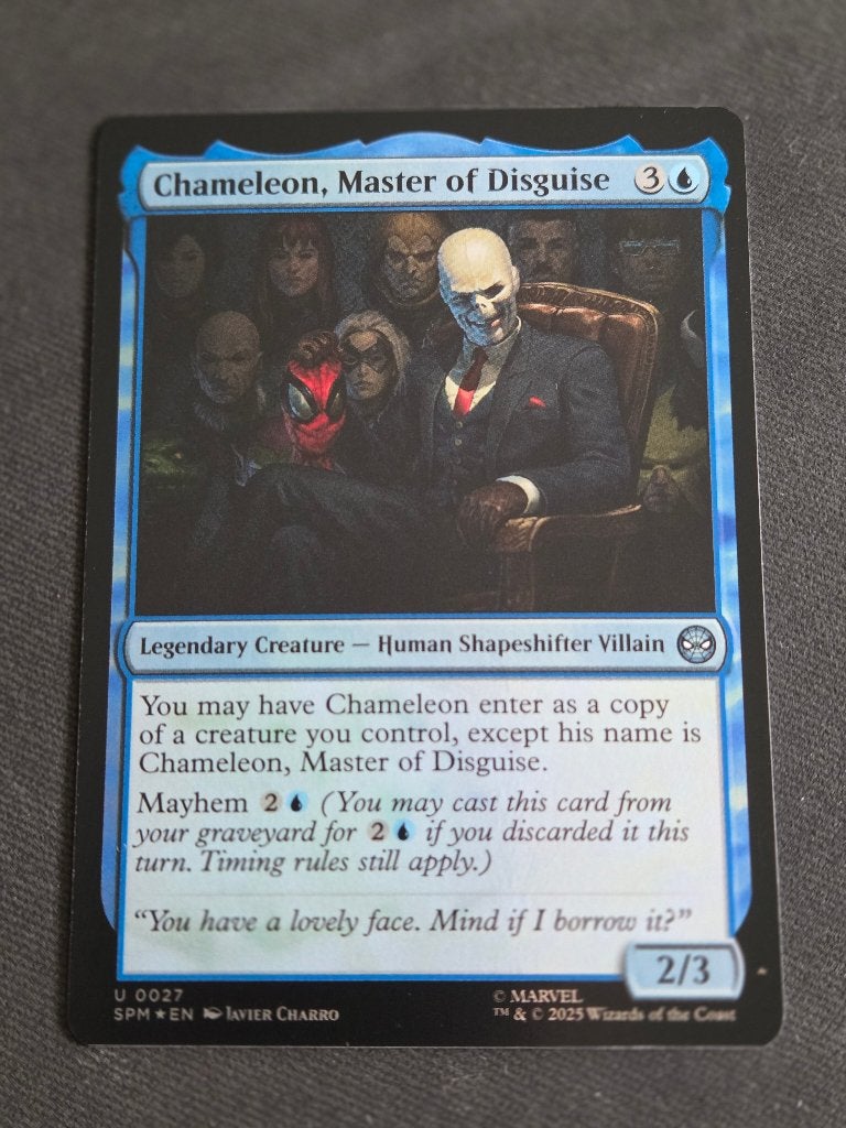 Chameleon, Master of Disguise (foil), Ophalen of Verzenden, Zo goed als nieuw, Foil