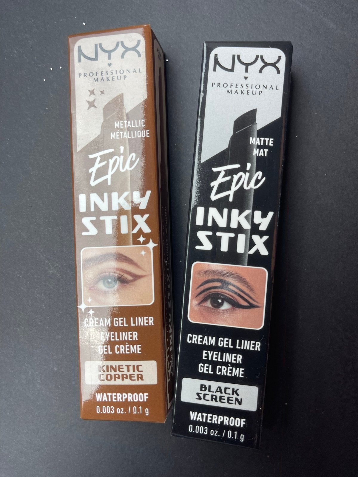 NYX Epic Inky Stix Eyeliner - Metallic & Matte, Ogen, Bruin, Nieuw, Ophalen of Verzenden