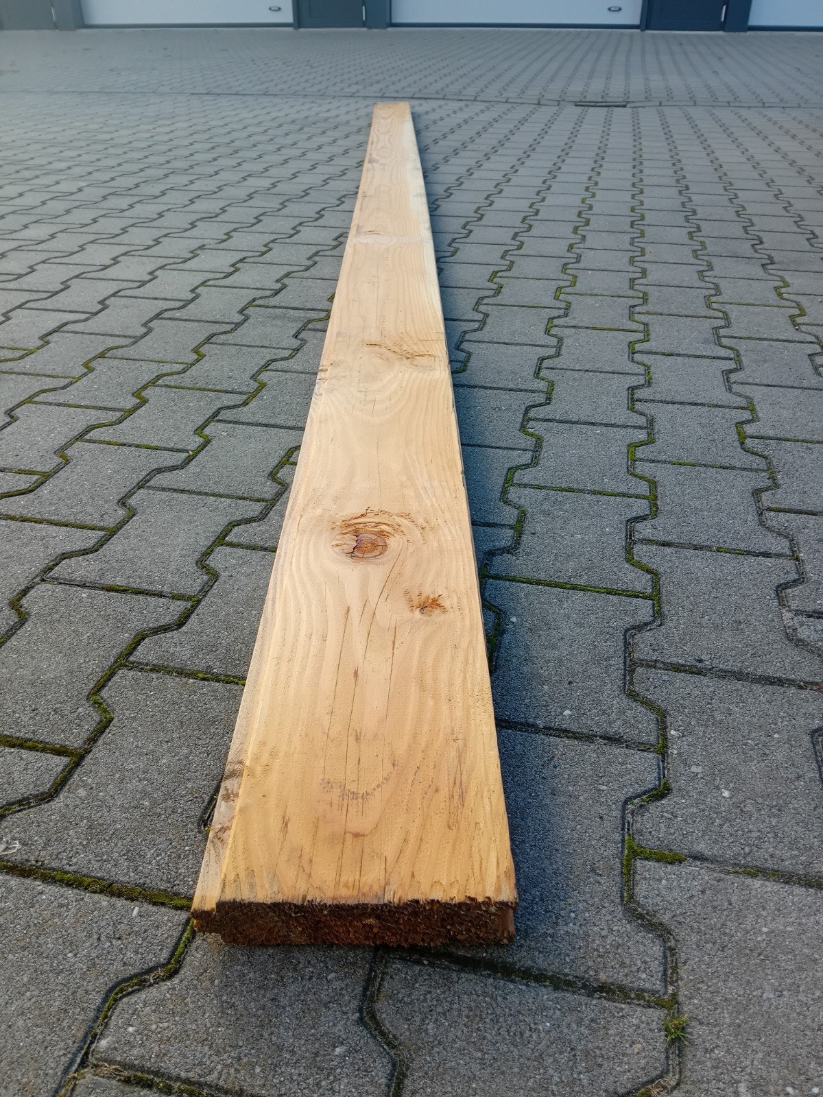 13 Douglas blokhutprofiel planken, 4x17x500cm, Doe-het-zelf en Verbouw, Ophalen, 25 tot 50 mm, Nieuw, Plank