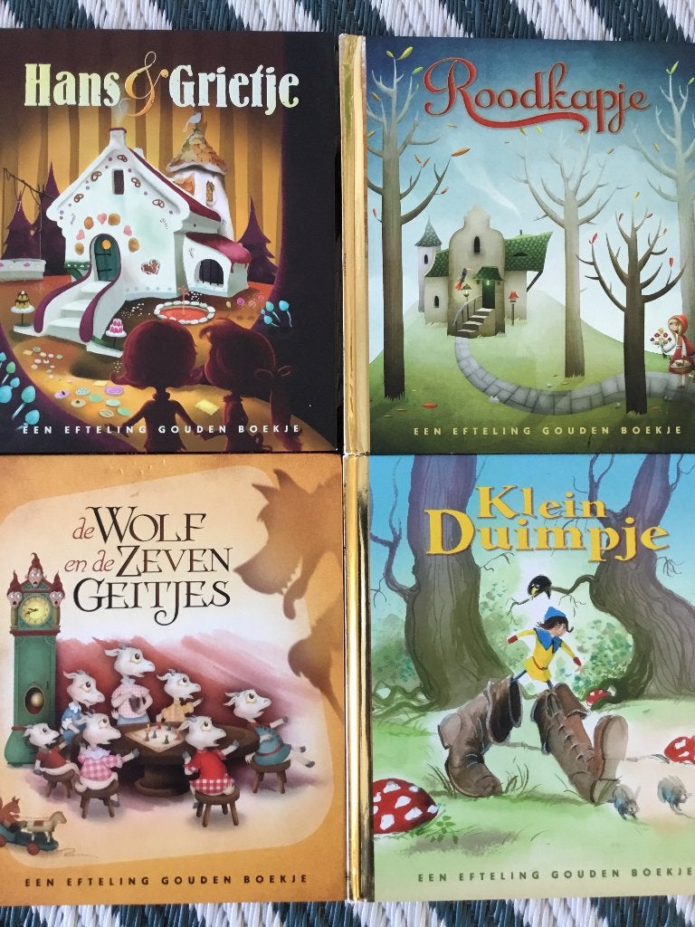 Efteling, Gouden boekjes Efteling 2014 deel 1 t/m 12 en 13, Ophalen of Verzenden, Zo goed als nieuw, Efteling