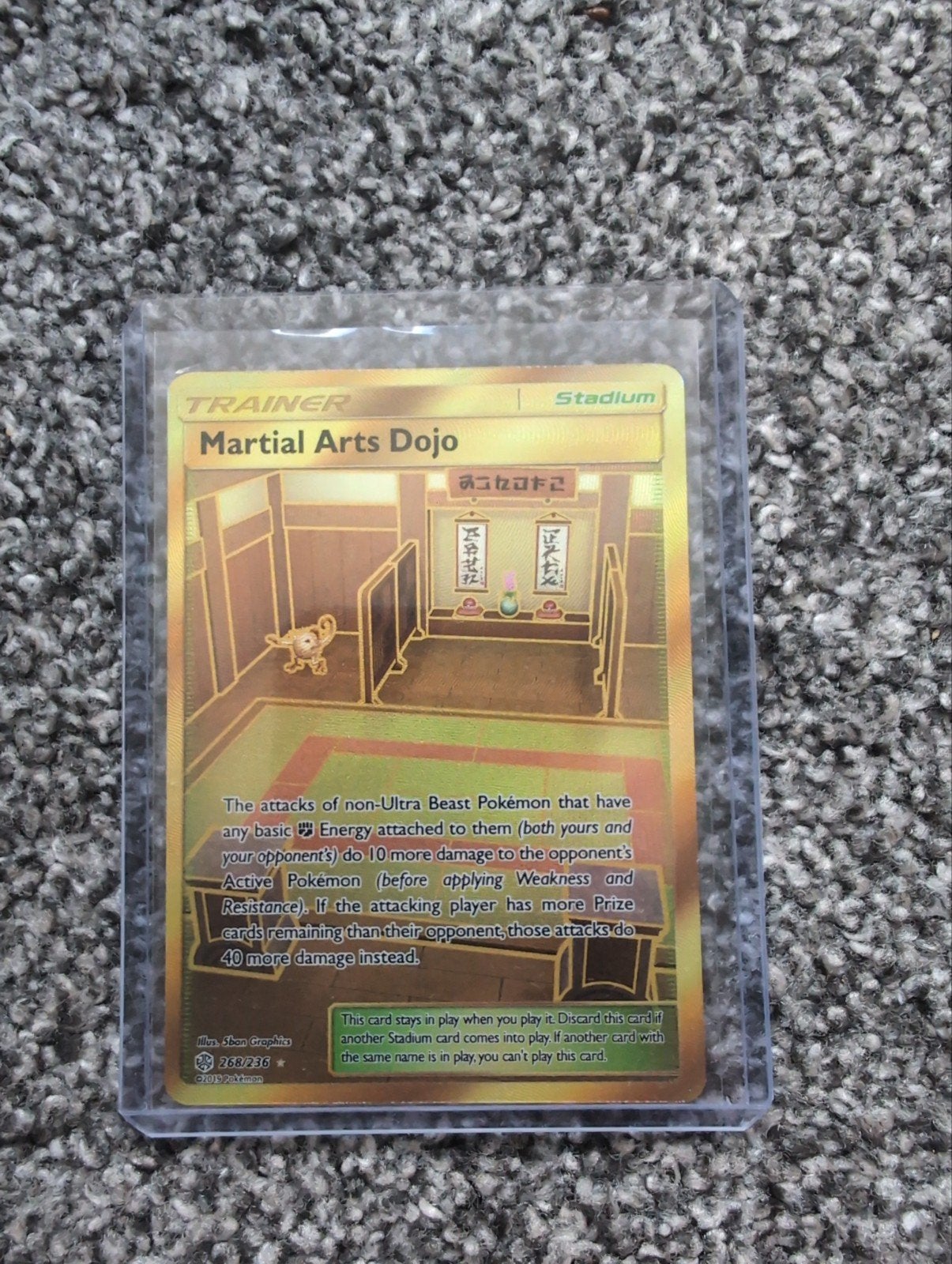 Martial arts dojo gold card ( exelent condition), Ophalen of Verzenden, Zo goed als nieuw