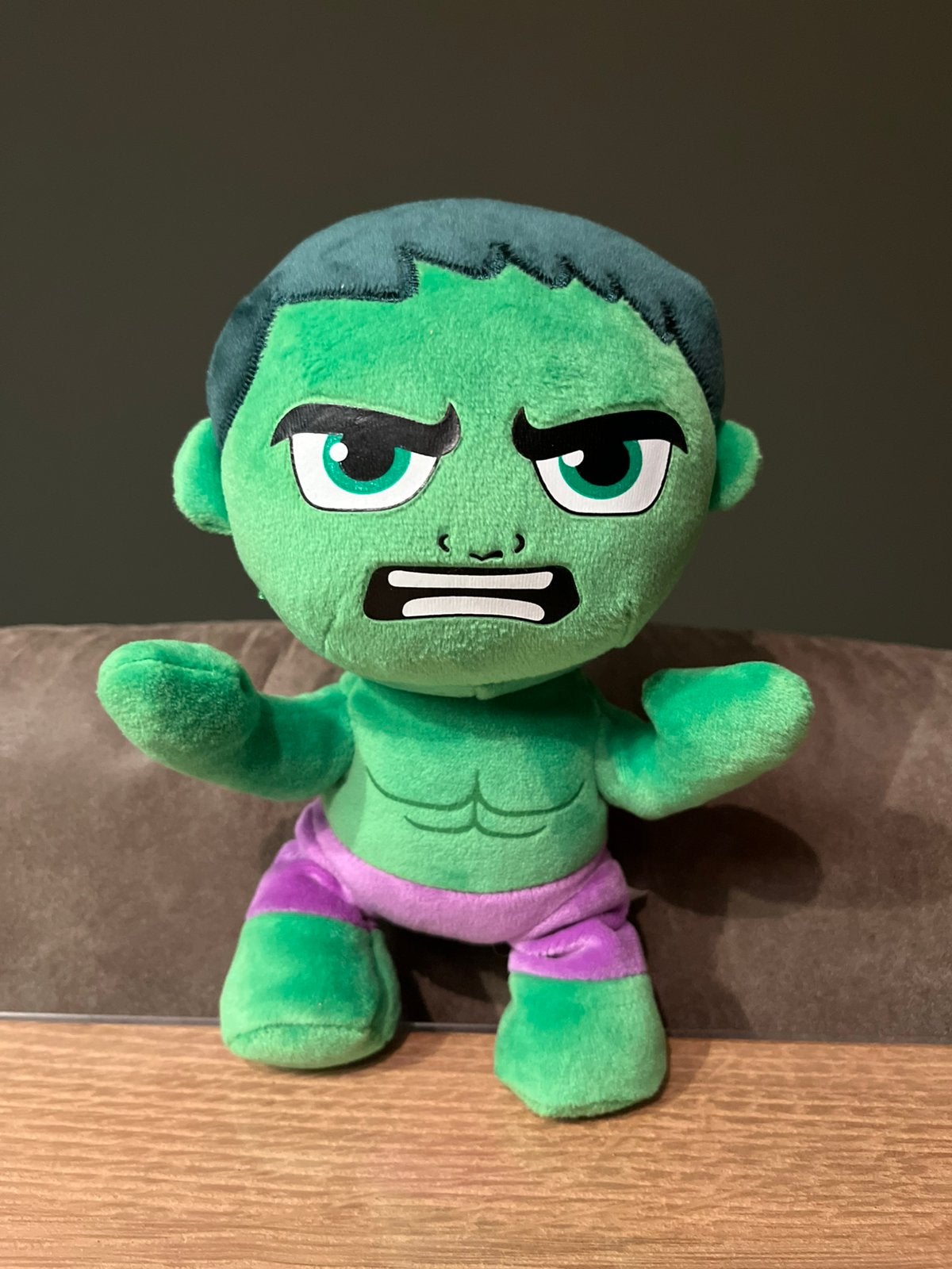 Gave knuffel Hulk Marvel 21cm, Ophalen of Verzenden, Zo goed als nieuw, Overige typen
