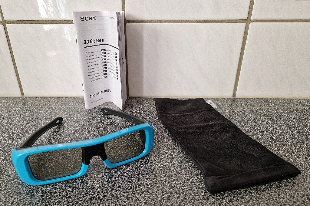 Originele Sony TDG-BR50 Actieve 3D-Bril – Blauw - Nieuw, Ophalen of Verzenden, Nieuw