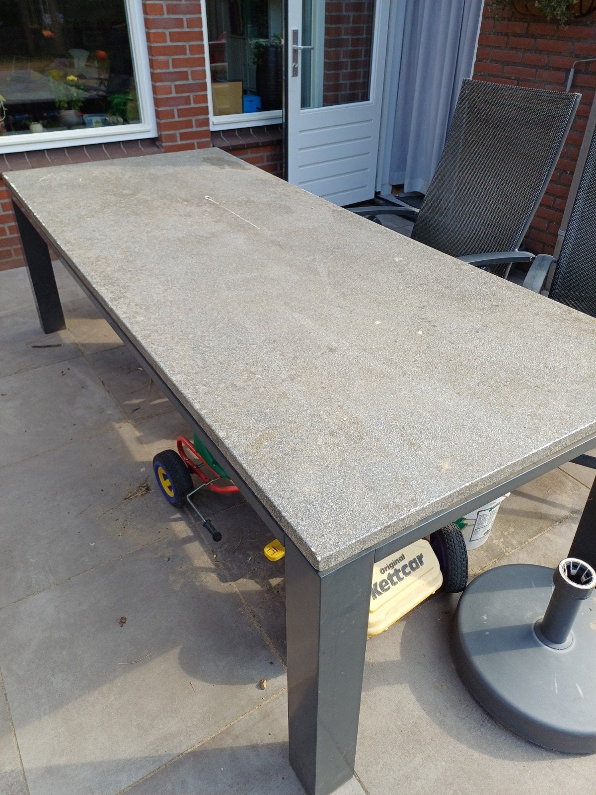 Tuintafel *gratis*, Ophalen