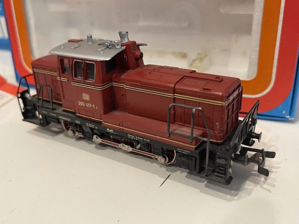 Märklin 3065 Diesellok DB Digitaal omgebouwd inclusief OVP, Hobby en Vrije tijd, Modeltreinen | H0, Wisselstroom, Gebruikt, Locomotief
