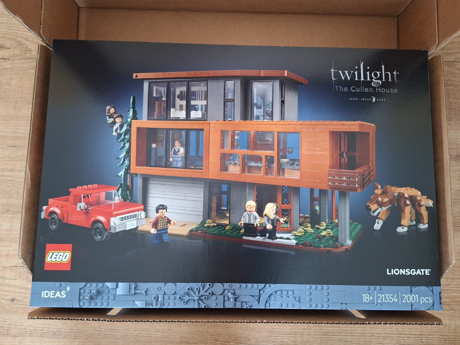 LEGO Ideas 21354 Twilight The Cullen House Nieuw/Sealed, Overige thema's, Lego, Nieuw, Ophalen of Verzenden