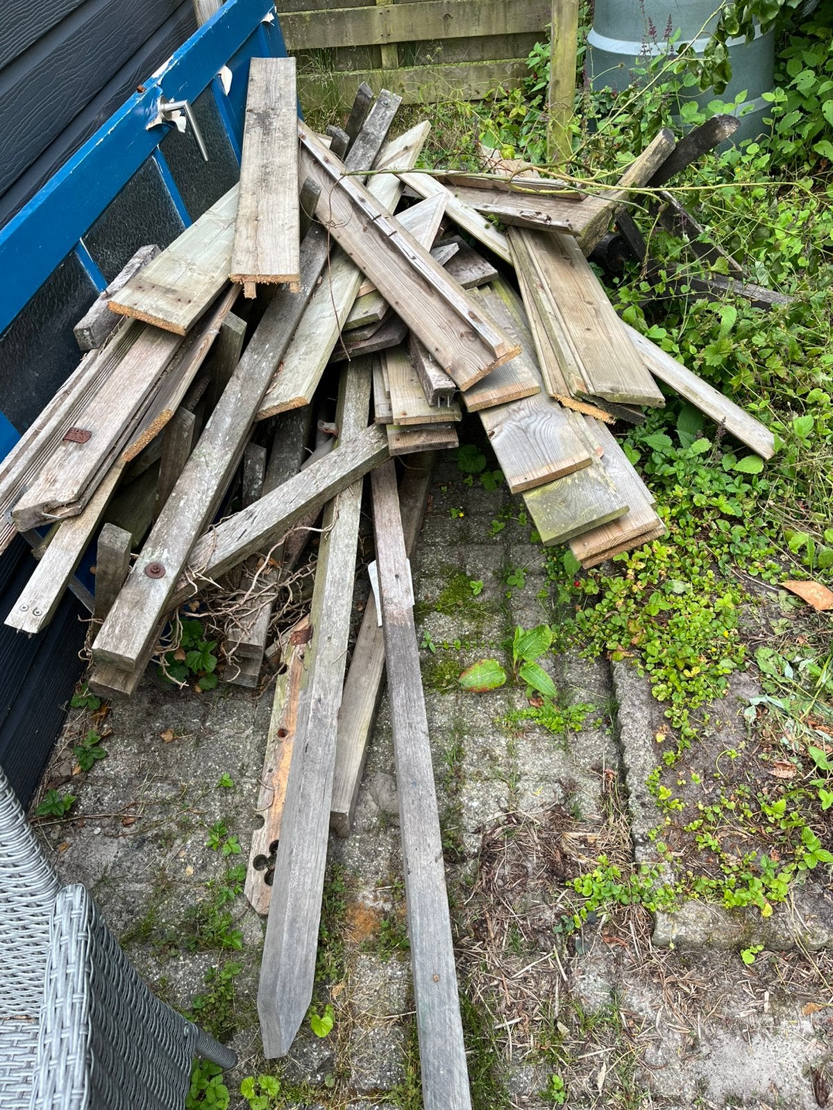 Brandhout, Tuin en Terras, 3 tot 6 m³, Ophalen