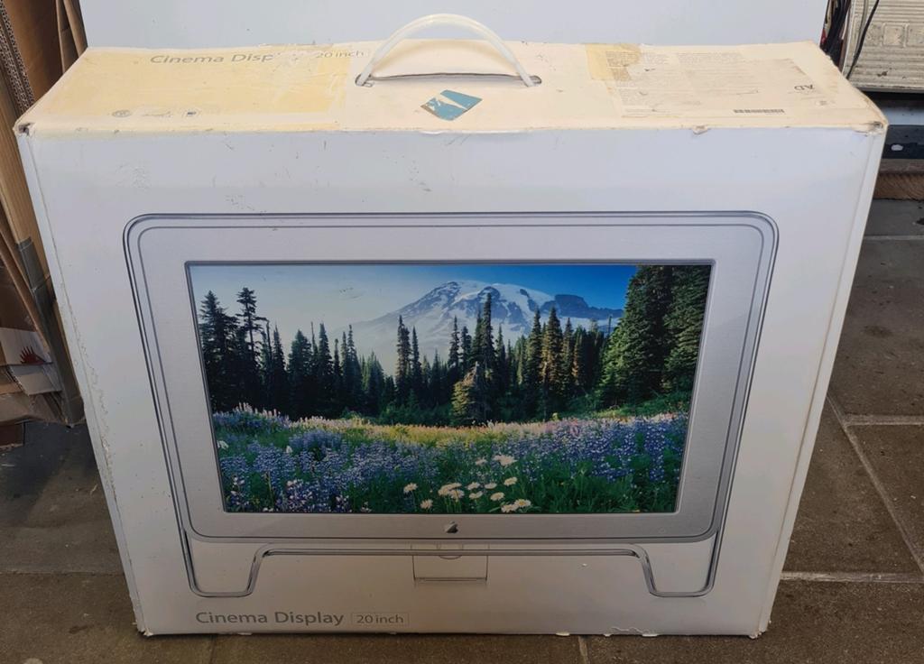 Apple cinema display in doos 20 inch, Ophalen of Verzenden