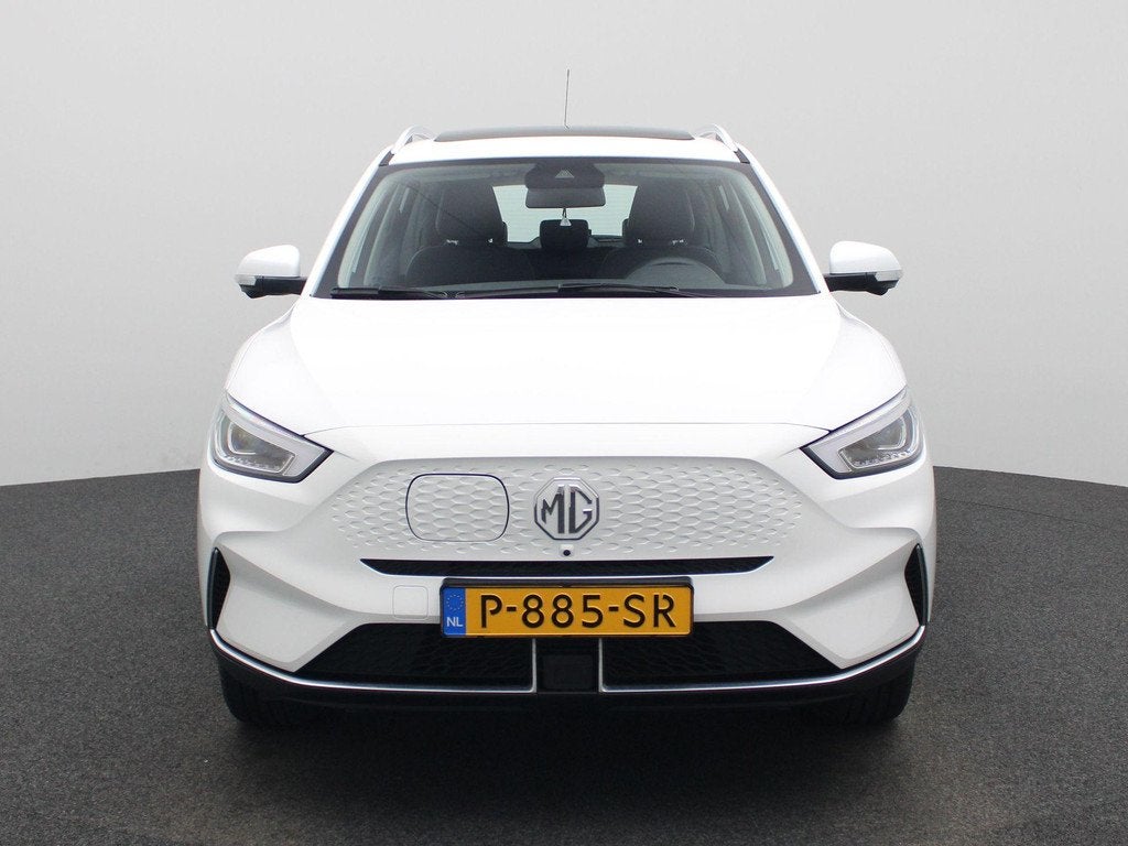 MG ZS EV Standard Range Luxury 50 kWh | Navi | Leder | Panor, Auto's, MG, 12 maanden, Gebruikt, ZS, Wit
