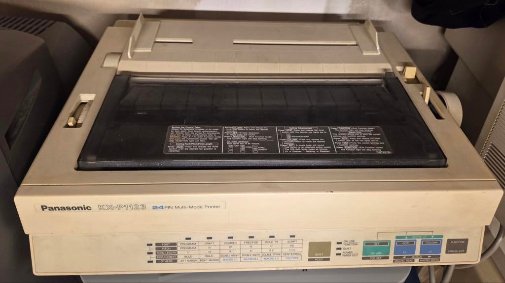 Panasonic KX-P1123 24PIN Multi-Mode Printer, Ophalen, Overige technieken