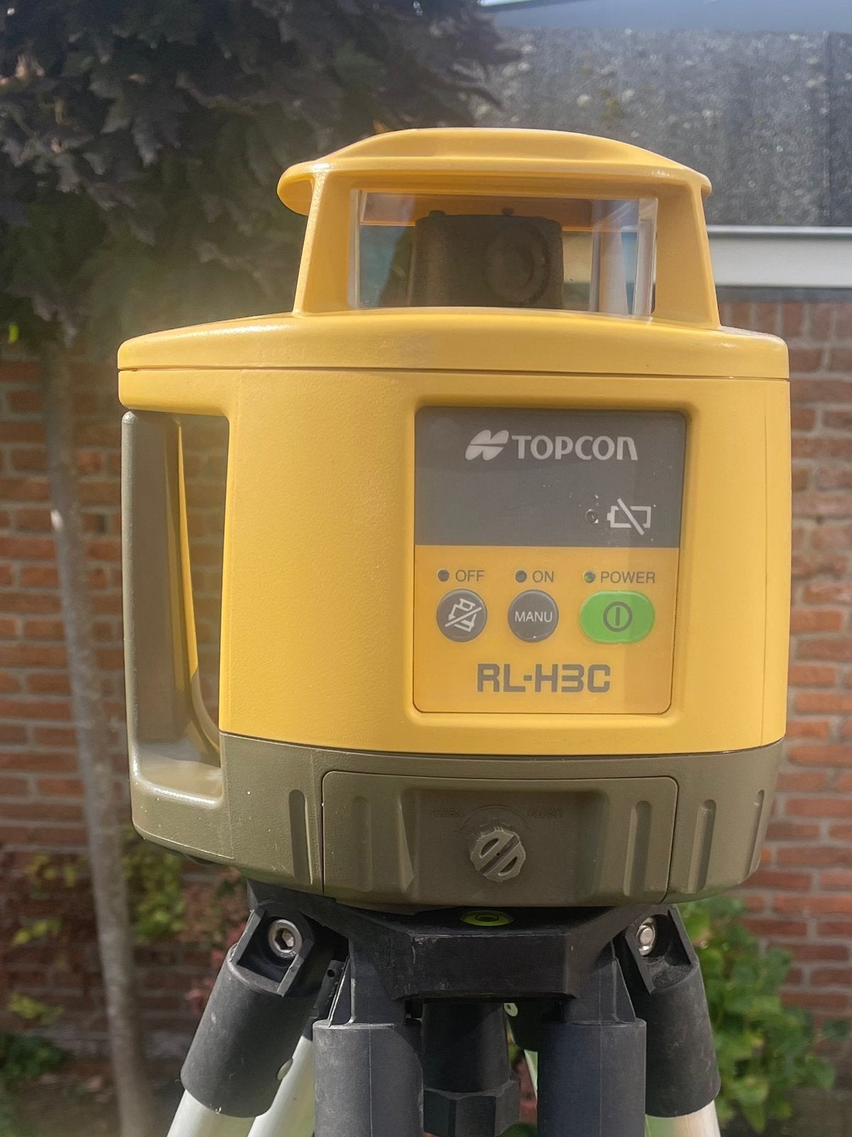 Te koop Topcon RL-H3C bouwlaser met ontvanger., Ophalen, Zo goed als nieuw