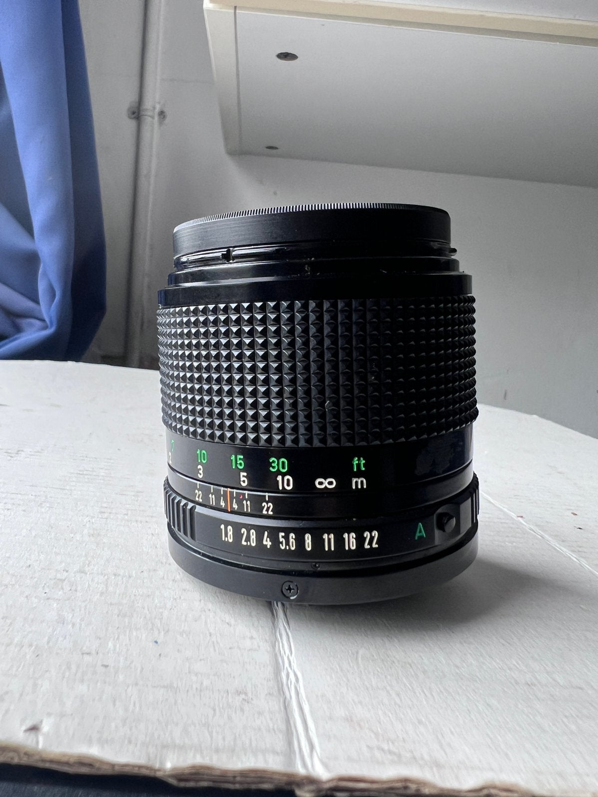 Canon FD 85mm 1.8, Ophalen, Zo goed als nieuw, Telelens