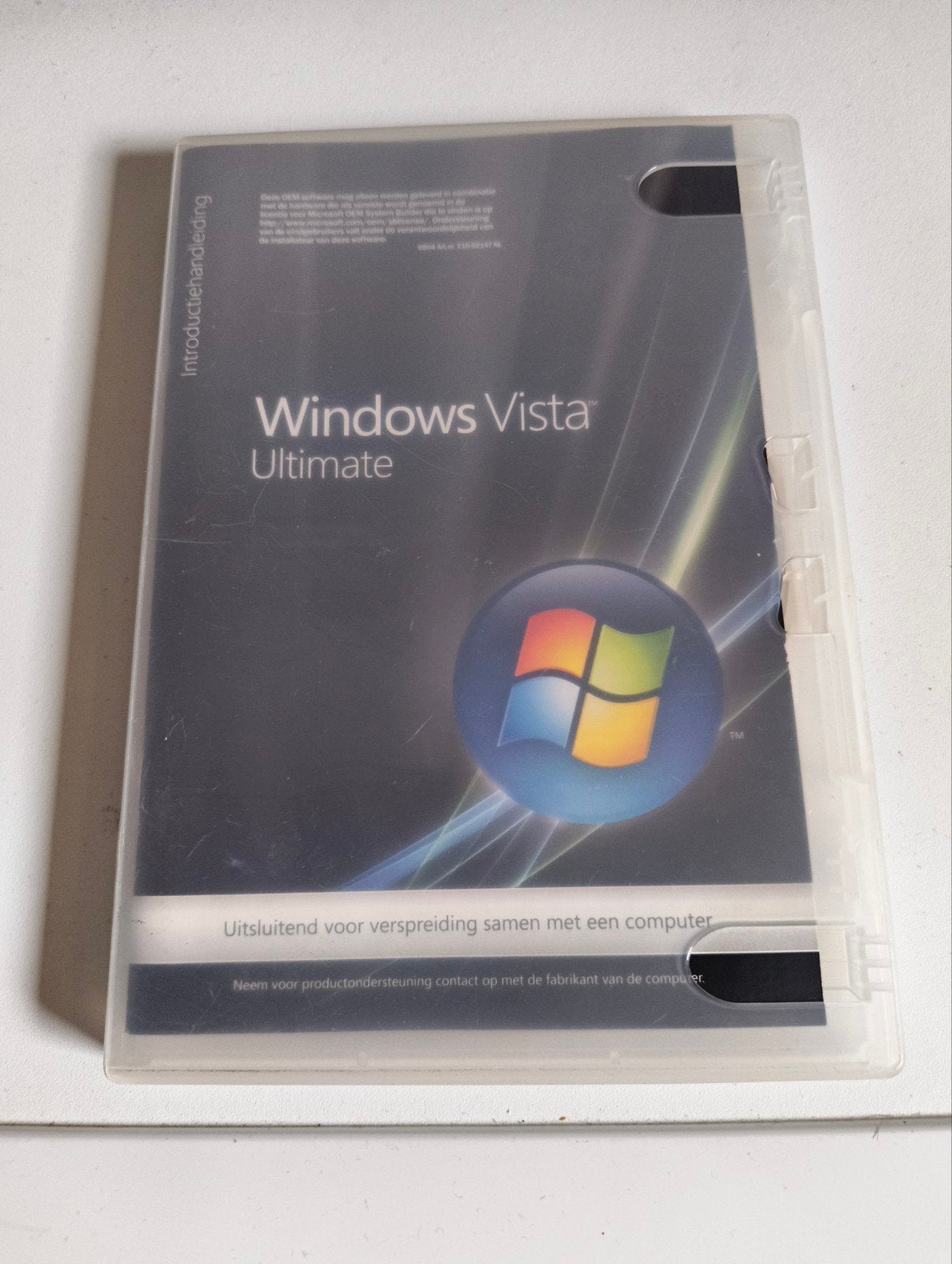 Windows Vista Ultimate - Functionele schijf met krassen, Computers en Software, Ophalen of Verzenden, Gebruikt, Windows