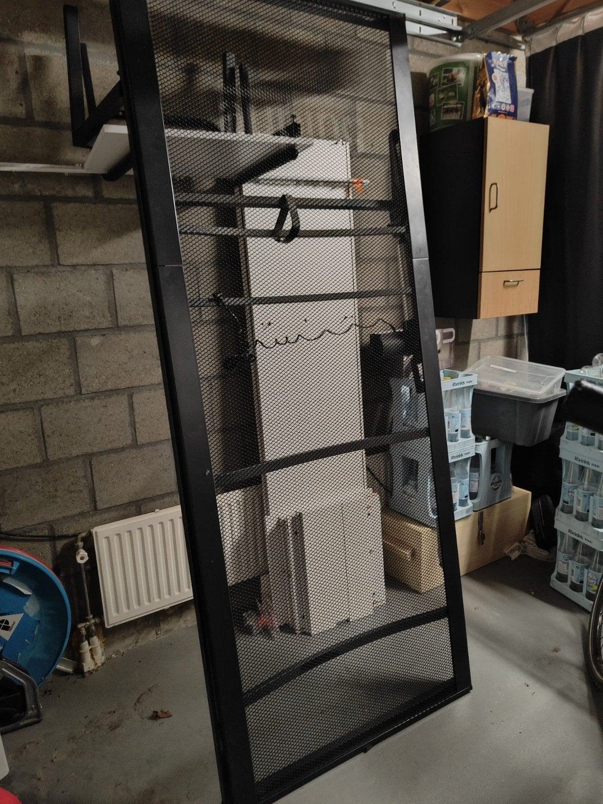 Verstelbaar bedframe Auping met gaasbodem en motor, Ophalen