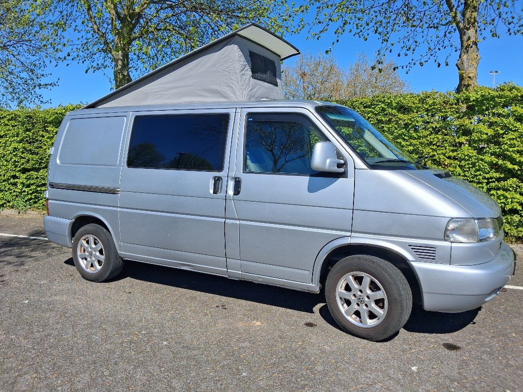 VOLKSWAGEN MULTIVAN 2.5 Transporter T4 California Buscamper, Auto's, Voorwielaandrijving, Stof, Grijs, Particulier